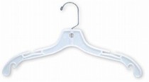 White Plastic Hangers