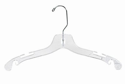 Teen/Tot 14" Dress/Shirt Hanger - Plastic Hangers