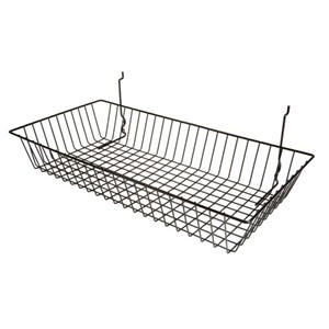 Universal Slatwall/Gridwall Basket 24"