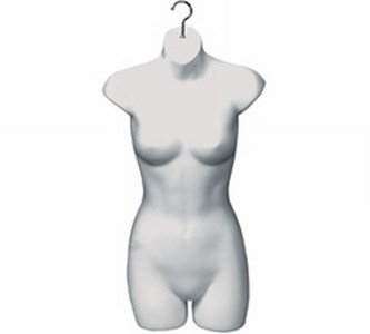 Injection Molded Ladies Torso Form - Mannequin Forms