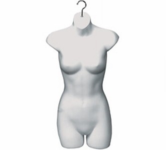 Injection Molded Ladies Torso Form - Mannequin Forms
