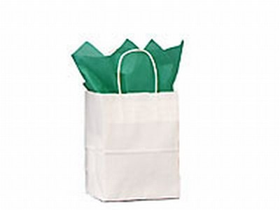 Small Paper Shopper (White)