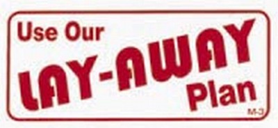 Layaway Plan