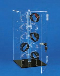 Locking Rotating Watch Display
