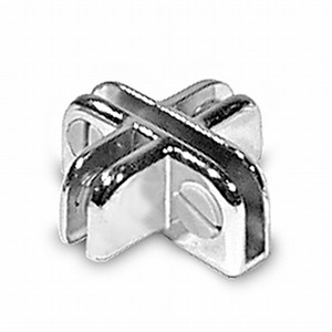 Chrome Adjustable 4-Way Connector