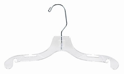 Teen/Tot 12" Dress/Shirt Hanger - Plastic Hangers