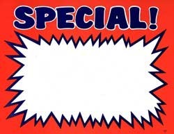 Printed Economy Special Card