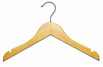 Traditional Top Hanger-11" - Childrens Wood Hangers