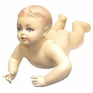 Baby Mannequin Lying