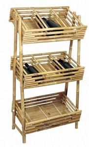 Bamboo 3 Tier Rack