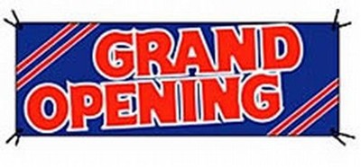 Banner "Grand Opening"