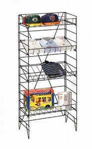 Black Wire Shelf Rack