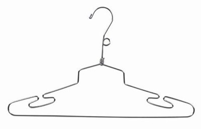 Lingerie Hanger - Salesmans Hangers Metal