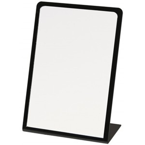 Plexi countertop mirror