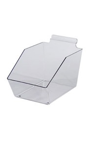 Small Acrylic Display Bin for Slatwall