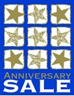 Sign "Anniversary Sale"