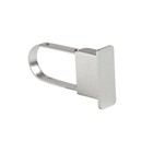 Satin Chrome Rectangular Tubing End Cap