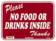 Please No Food or Drinks
