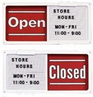 Open/Closed Letterboard