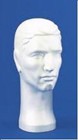 Styrofoam Male Head Form