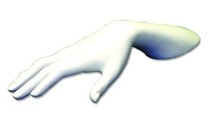 White Hand Display