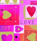 Valentine Giftwrap &quot;Love Love Love&quot;