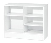 Economy White 4' Wrap counter