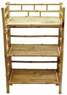 Bamboo 3 Tier Folding Shelf