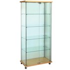 Large Glass Tower Showcase