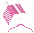 Slim-Line Hot Pink Shirt Hanger