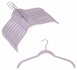 Slim-Line Lavender Shirt Hanger