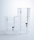 18" LOCKING COUNTER TOP SHOWCASE 1 SHELF