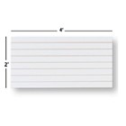 2' x 4' White Slatwall Panels (Set of 2)