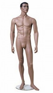 THOMAS - Male Mannequins with Molded Hair