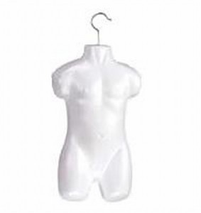 Injection Molded Child Form White - Mannequin Forms