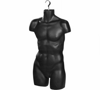 Injection Molded Male Torso  - Mannequin Forms