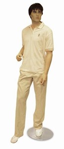 Male Euro-Mannequin Chest: 40" Waist: 33"