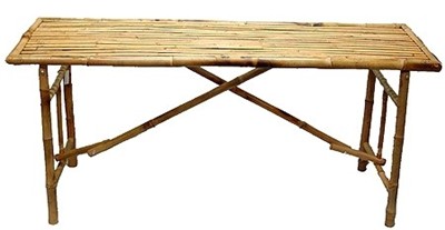 Bamboo Table | Folding Bamboo Table