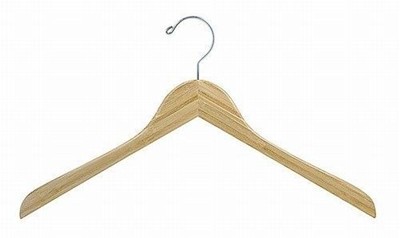 Bamboo Flat Shirt Top Hanger 17"