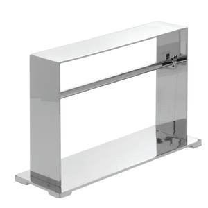 Polished Chrome Single Bar Bracelet Display