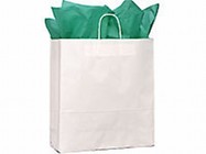 Large Paper Shopper (White)