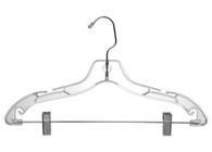 Clear Plastic Heavyweight Suit Hangers