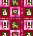 Christmas Giftwrap "Holiday Gingham"