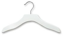 White 12" Children's Top Hanger