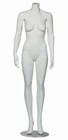 Headless White Female Mannequin w/ Arms by Side