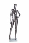 Metallic Silver Female Mannequin