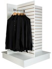 Slatwall 4 Way Merchandiser White