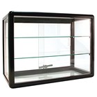 Black Glass Counter Display Case